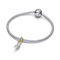 Charm Pandora Donna Disney x Pandora in Lega metallica Cubic Zirconia 0.012 Ct 764327C01 - 764327C01